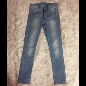 Boys Light-wash Skinny Jeans